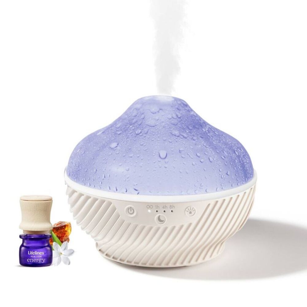Lifelines -  Cauldron Ultrasonic Humidifier Oil Diffu White